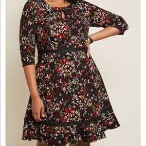 ModCloth “poised for potential” knit dress sz XL